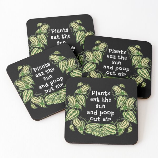 Item preview, Plants can eat the sun and poop out air funny quote designed and sold by PG Illustration.