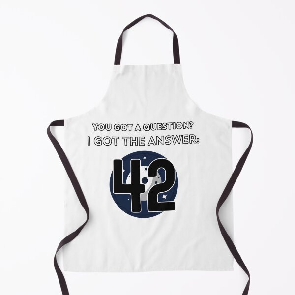 Item preview, The Answer Is 42 - Hitchhiker's guide to the galaxy 42 designed and sold by TeesForTheWorld.