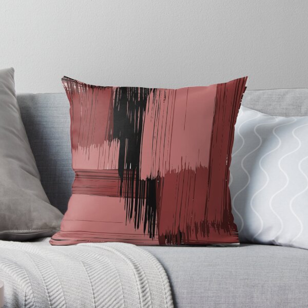 Stroke Art Brush Stroke Underscore Crack Line' Sofa pillow with