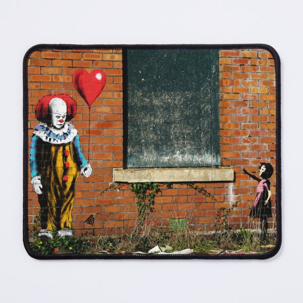 バンクシー ポスター banksy オリジナル Clown KYNE Banksy バンクシー Clown ポスターの販売 ー NOISEKING ノイズキング