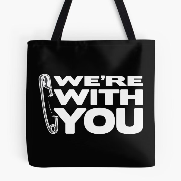 Item preview, Safety Pin - We're With You designed and sold by FunButtonPress.