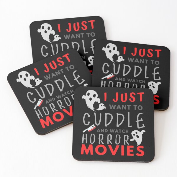 Item preview, I Just Want To Cuddle And Watch Horror Movies designed and sold by Anupol.