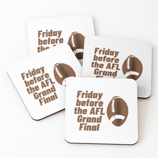 Item preview, Friday before the AFL Grand Final designed and sold by PixelSebastian.