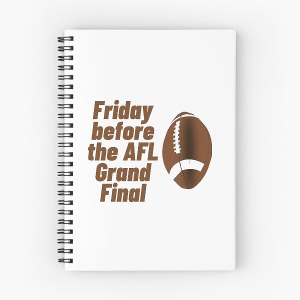Item preview, Friday before the AFL Grand Final designed and sold by PixelSebastian.