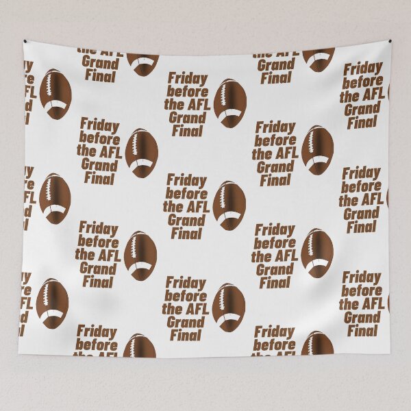 Item preview, Friday before the AFL Grand Final designed and sold by PixelSebastian.