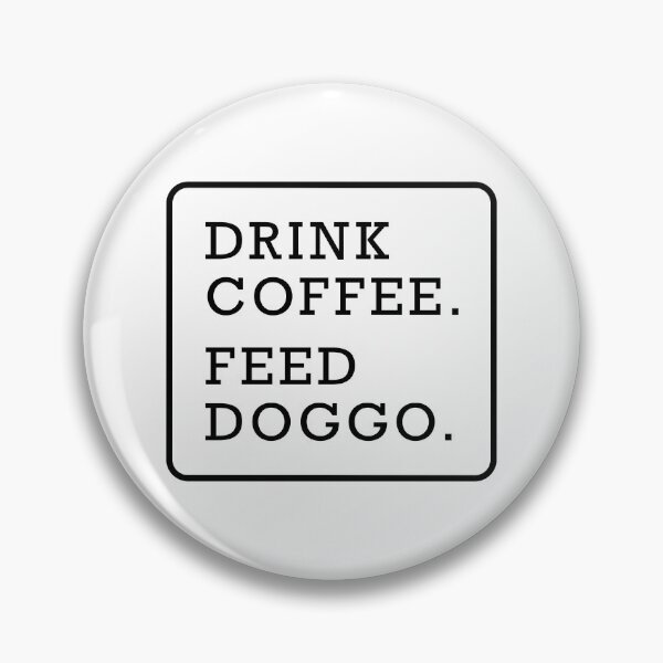 Item preview, Funny dog coffee lover graphic text design black designed and sold by Avicularious.