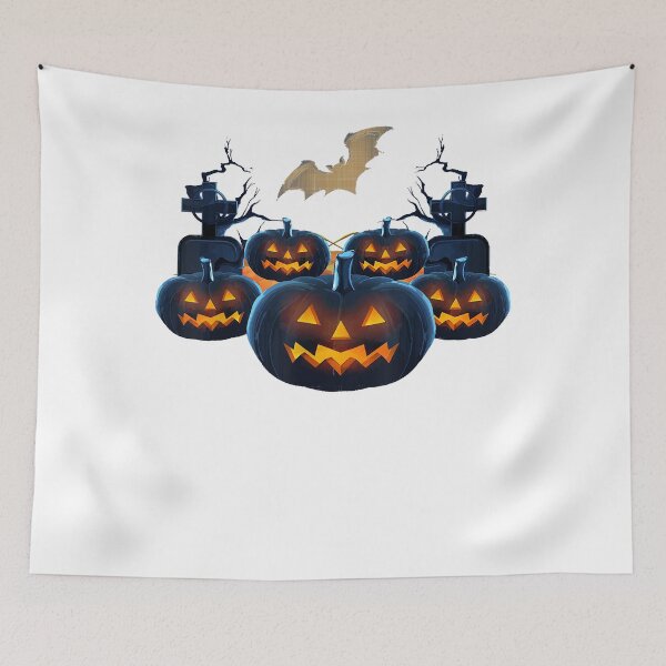 Item preview, Halloween Scary Pumpkin Face Costume Men Women T-Shirt designed and sold by Sethbrassey.