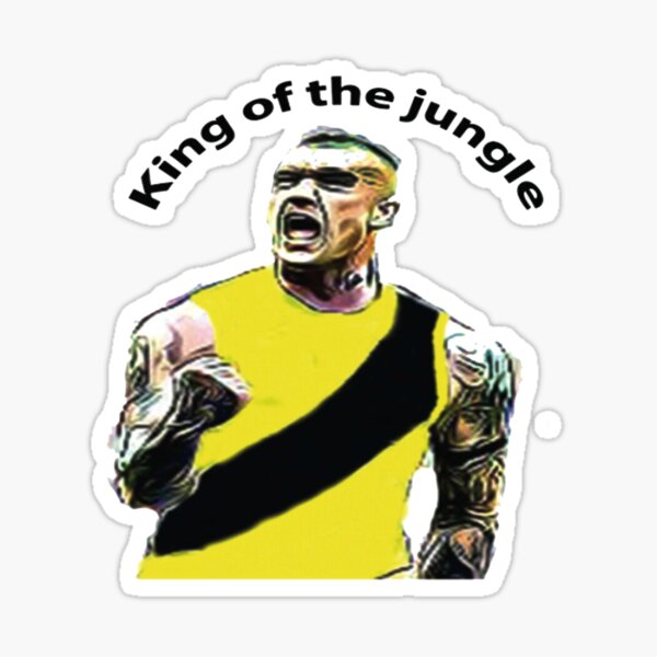 Item preview, Dustin Martin - King Of The Jungle designed and sold by PixelSebastian.