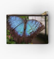 Blue Butterfly Studio Pouch