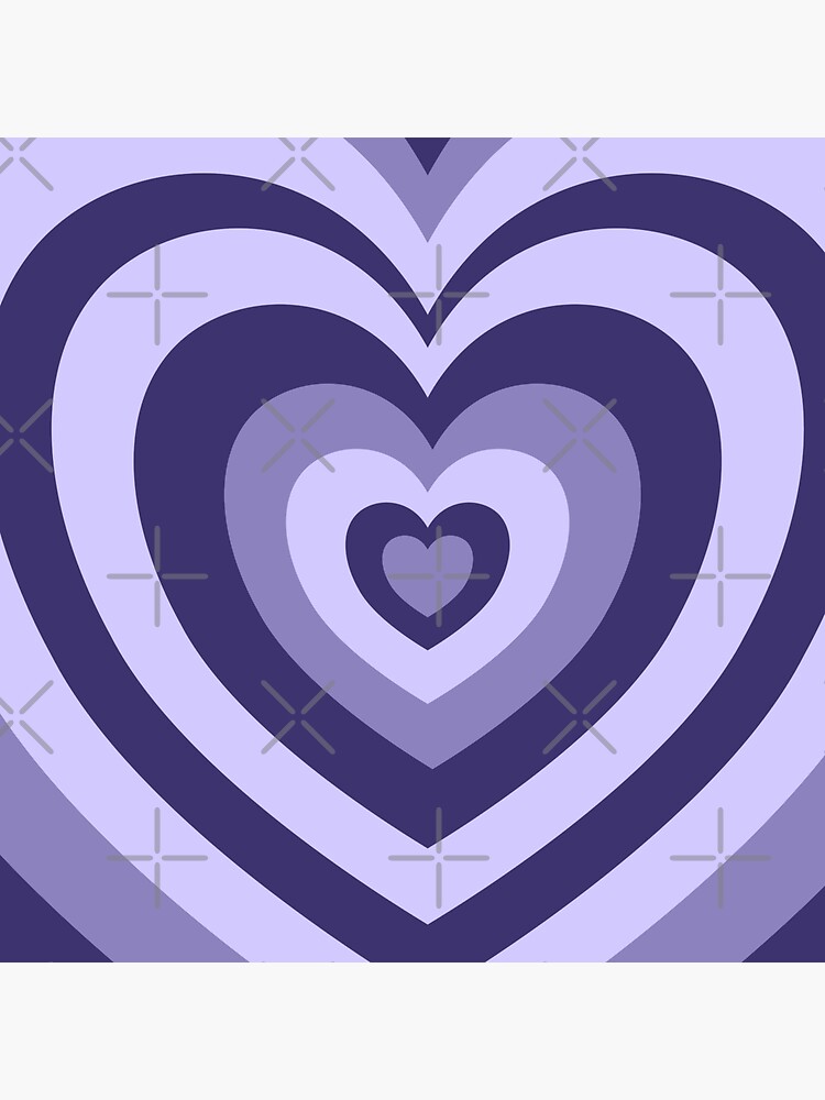 Y2k Pop 00s Retro Groovy Heart Background Retro Aesthetic Purple Vector,  Retro, Aesthetic, Purple PNG and Vector with Transparent Background for  Free Download