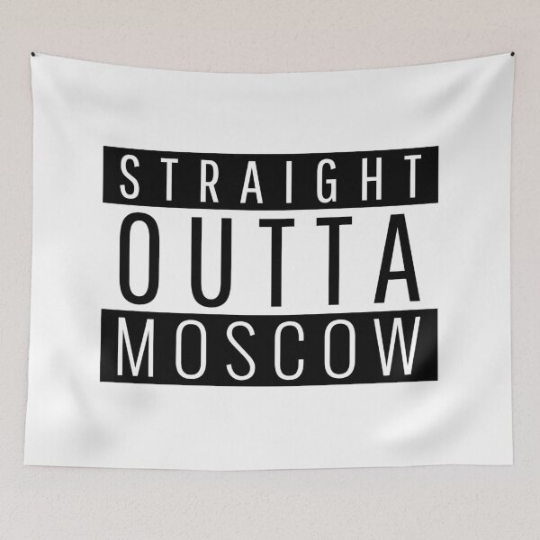 Item preview, Straight Outta Moscow Idaho  designed and sold by Teelogic.