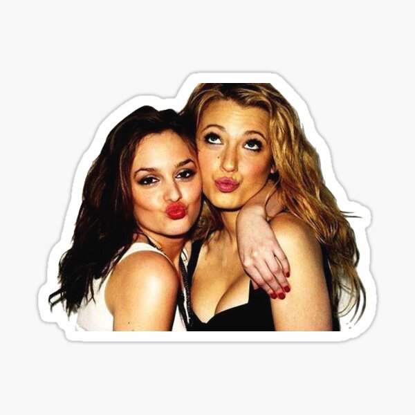 Blair and Serena Sticker