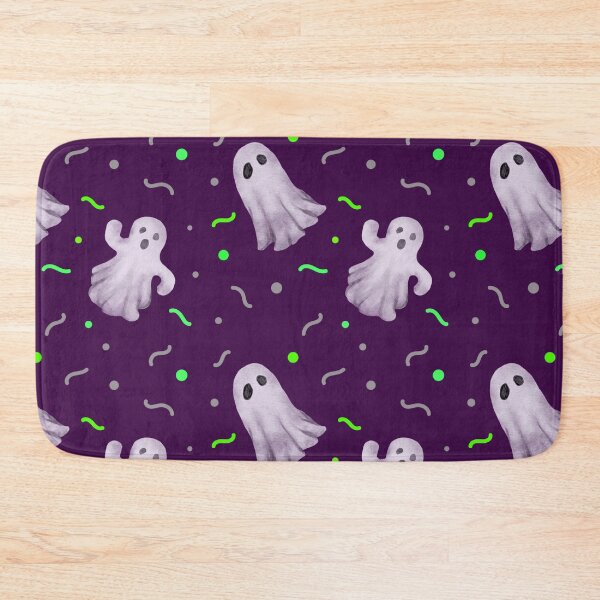 Item preview, Halloween Pattern Floating Ghosts designed and sold by ModkMerch.