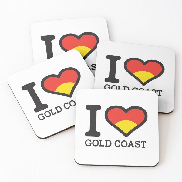 Item preview, I love Gold Coast designed and sold by PixelSebastian.
