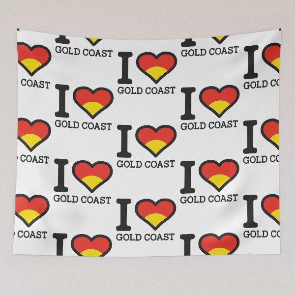 Item preview, I love Gold Coast designed and sold by PixelSebastian.