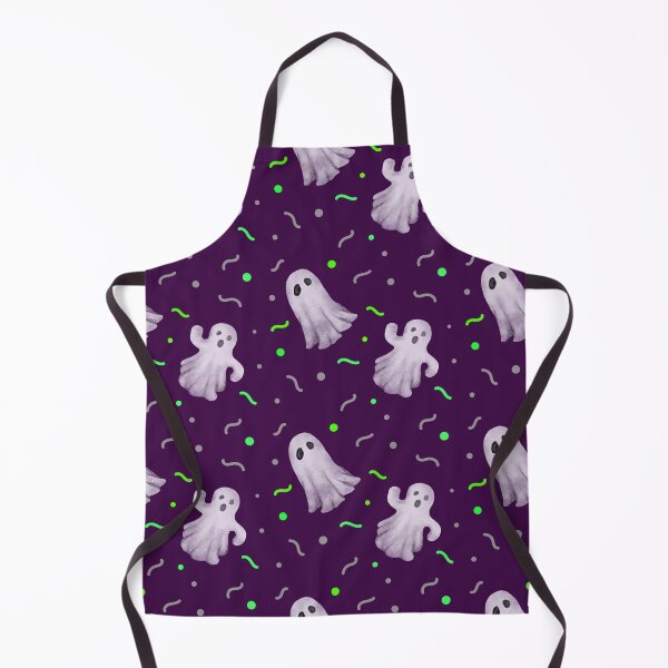 Item preview, Halloween Pattern Floating Ghosts designed and sold by ModkMerch.