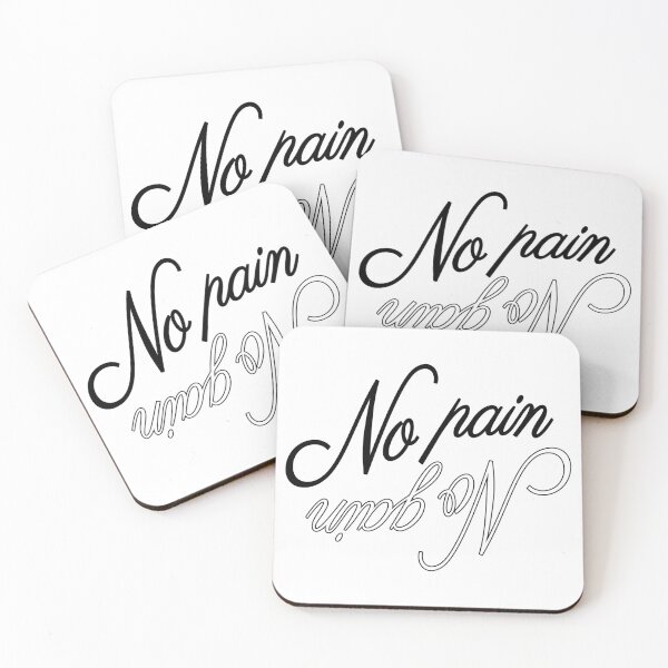 Item preview, No pain no gain designed and sold by HONGSOOLSHOP.