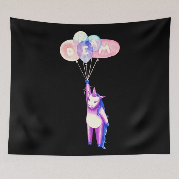 Item preview, Unicorn dream balloon  designed and sold by Awimp1103.