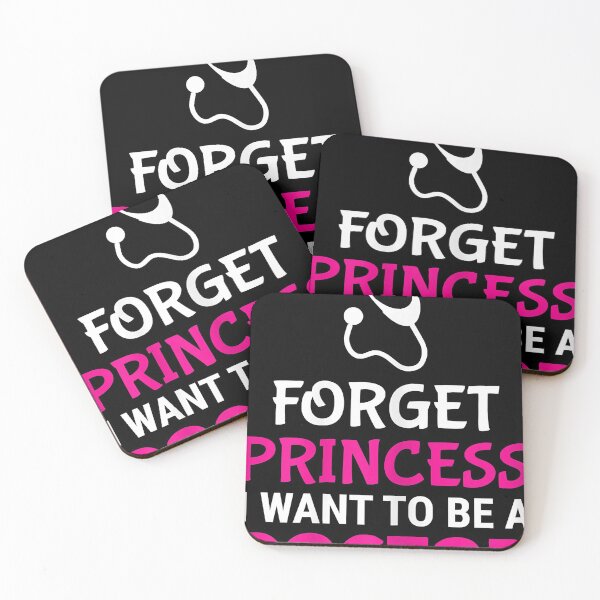 Item preview, Womens Forget Princess I Want To Be A Doctor Funny Female Doctor designed and sold by ShanteWoodley.