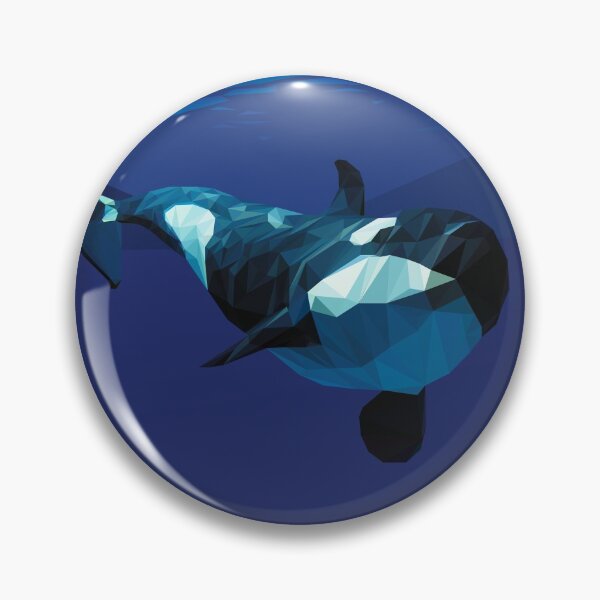 Item preview, Geometric Orca 2 designed and sold by chrissywg.