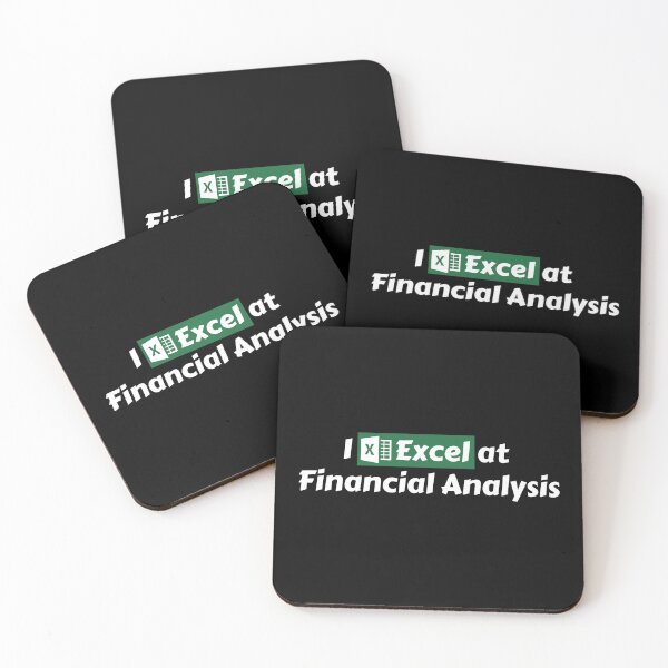 Item preview, I Excel At Financial Analysis. Hilarious Financial Analytics Pun Related To Spreadsheets And Microsoft Excel Software. Financial People Essential Design - Funny designed and sold by Programmer's  Life and Humor.