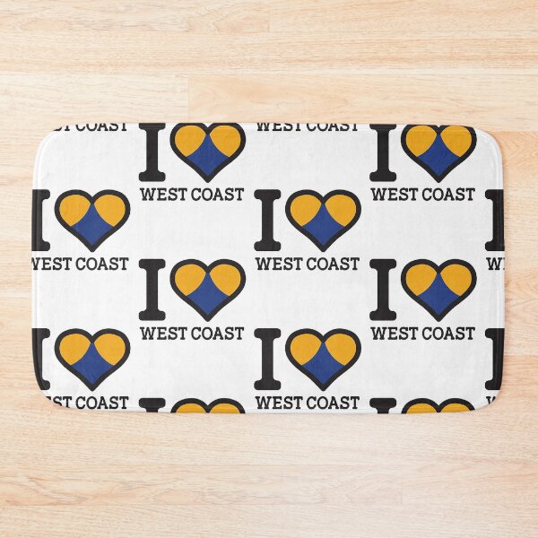 Item preview, I love West Coast designed and sold by PixelSebastian.