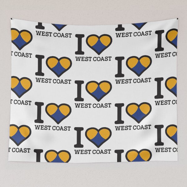 Item preview, I love West Coast designed and sold by PixelSebastian.