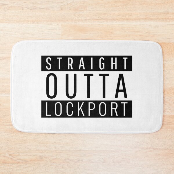 Item preview, Straight Outta Lockport Illinois  designed and sold by Teelogic.