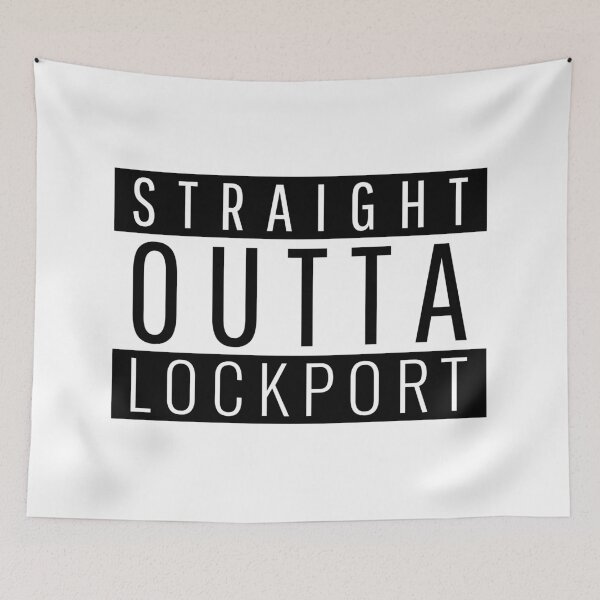Item preview, Straight Outta Lockport Illinois  designed and sold by Teelogic.