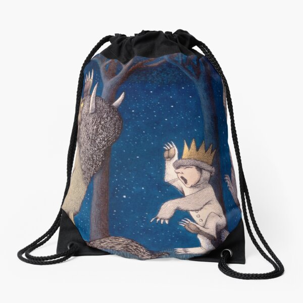Donde las cosas salvajes son salvajes Rumpus en la noche Mochila saco