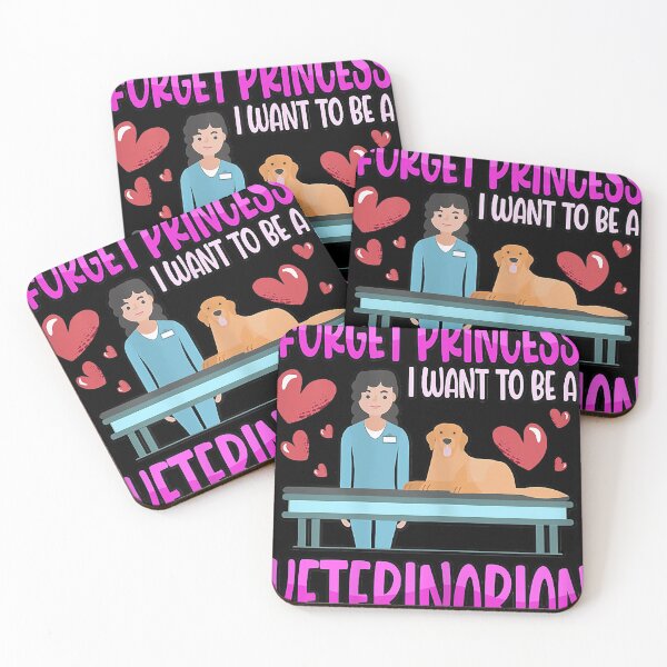 Item preview, Womens Funny Forget Princess I Want To Be A Veterinarian Doctor designed and sold by ShanteWoodley.