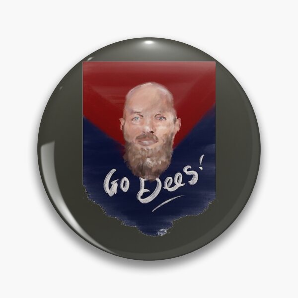 Item preview, Max Gawn Portrait Melbourne Demons Go Dees designed and sold by PixelSebastian.