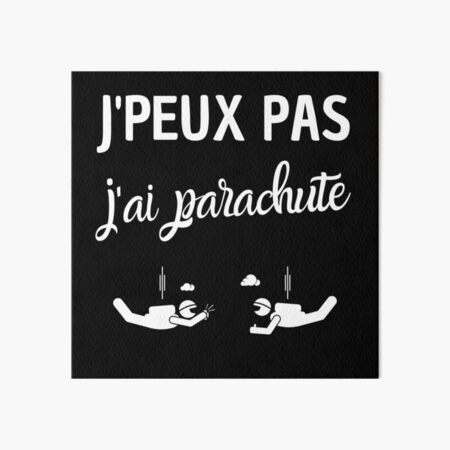 Art Mural Sur Le Theme Parachute Redbubble