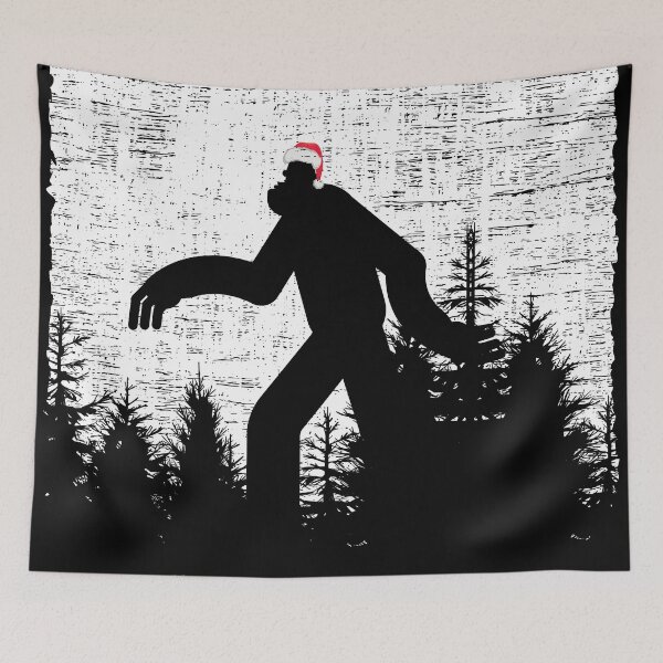 Item preview, Christmas Bigfoot (Grunge)- Sasquatch Xmas Costume designed and sold by CaitU.