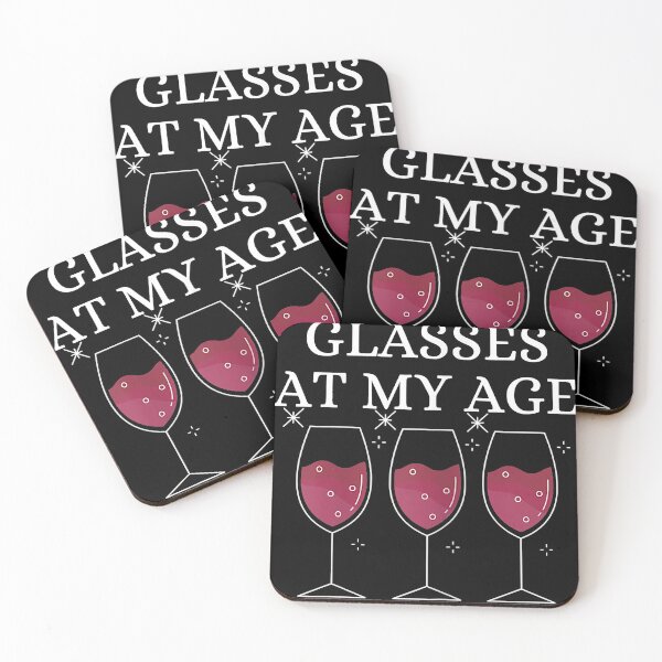 Item preview, Womens I Need Glasses at my Age Drinking Wine Lovers designed and sold by ShanteWoodley.