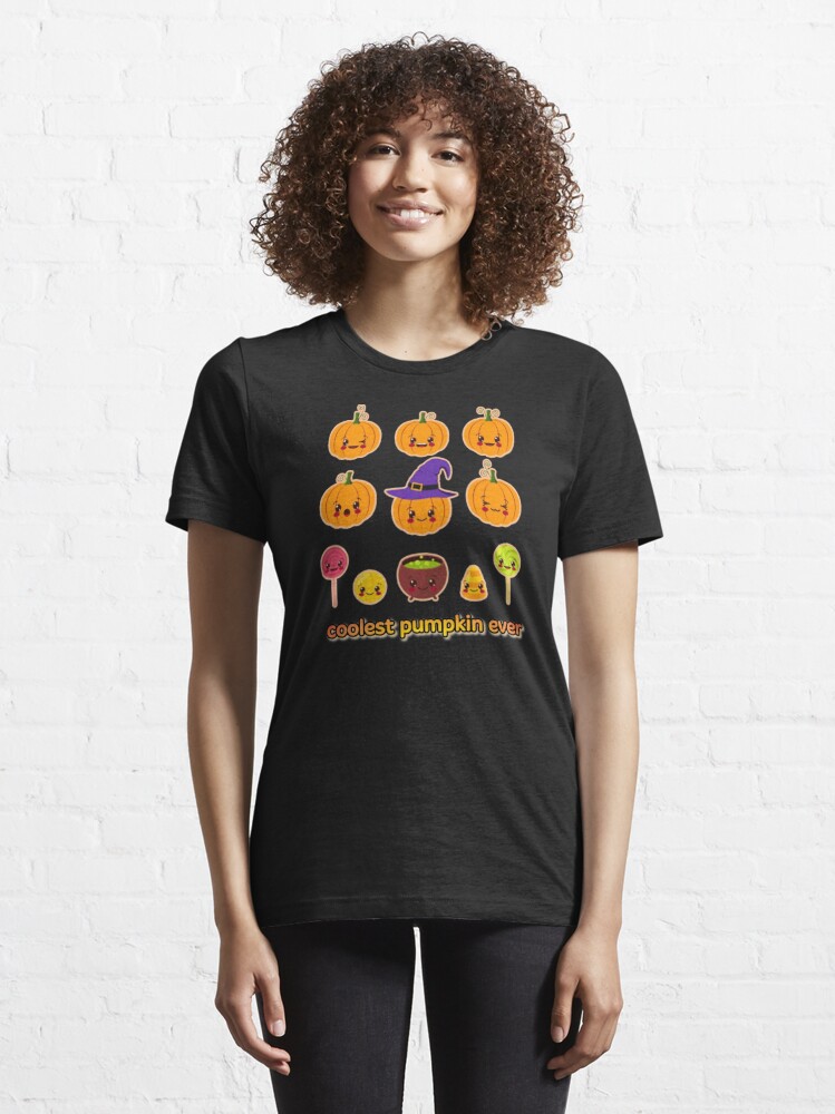 Pumpkin Smile Tee: Hilarious Cotton T-Shirt Design