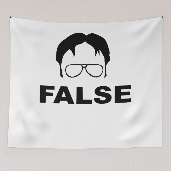 Item preview, Dwight Schrutes False designed and sold by russlavinia216.