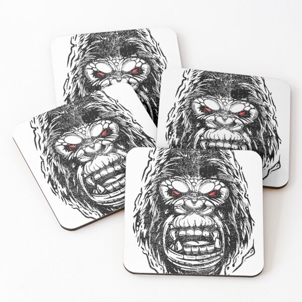 Item preview, Gorilla head designed and sold by manuvila.