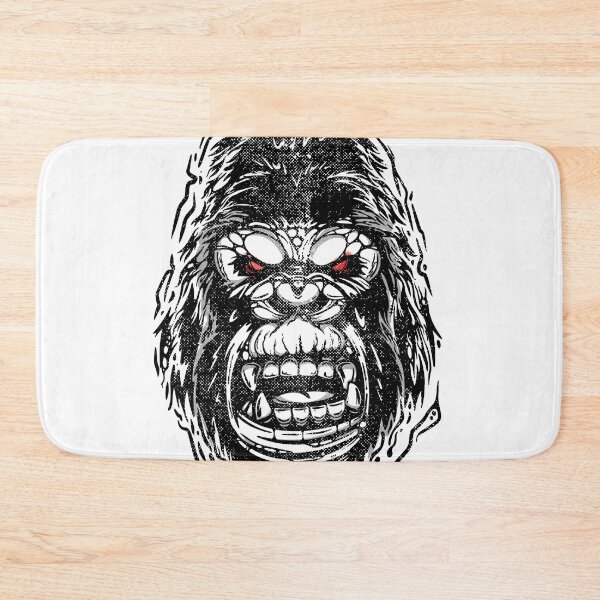Item preview, Gorilla head designed and sold by manuvila.