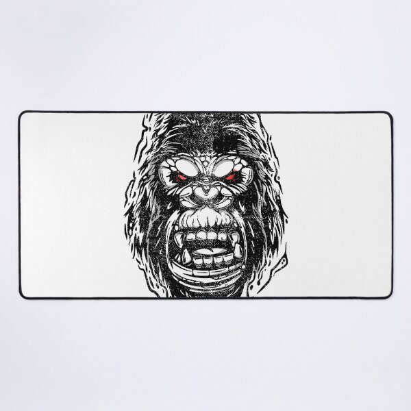 Item preview, Gorilla head designed and sold by manuvila.