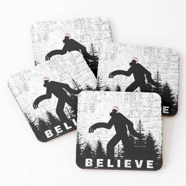 Item preview, Christmas Bigfoot Believe (Grunge)- Sasquatch Xmas Costume designed and sold by CaitU.