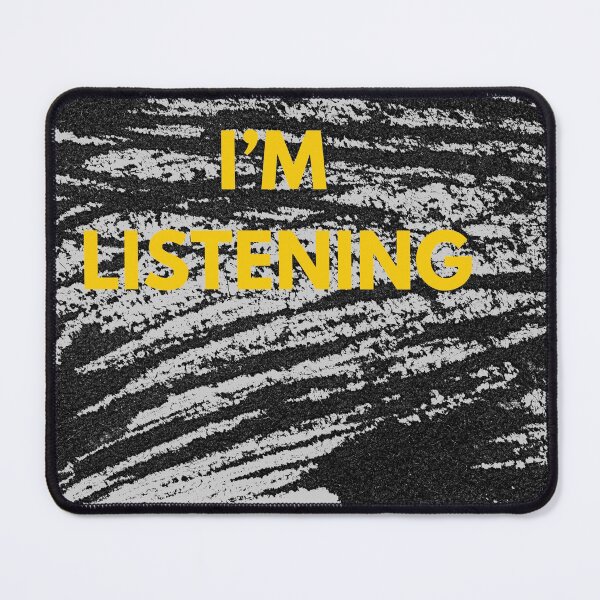 Item preview, Caring: I’M LISTENING designed and sold by Enhanceinner “Living The Life”.