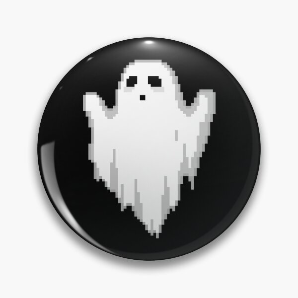 Item preview, Cute Retro Pixel Art Ghost designed and sold by TakoyakiTech.