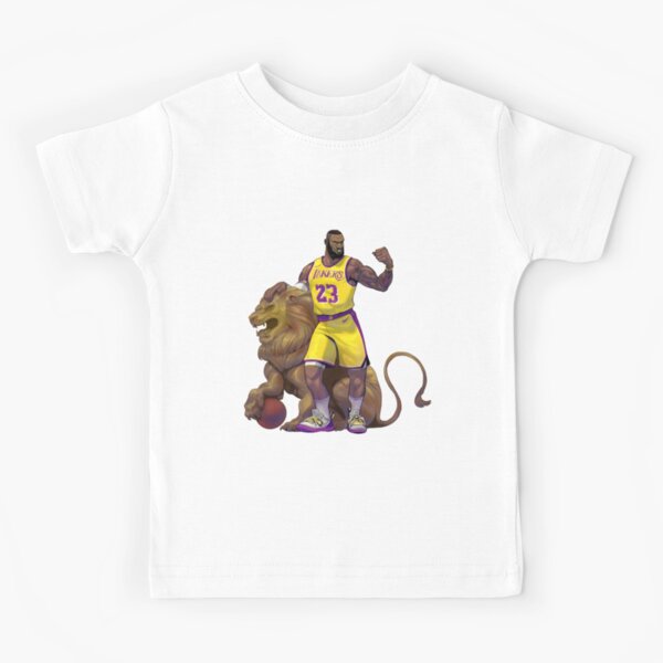 Lebron James Lion Kids T Shirts for Sale Redbubble