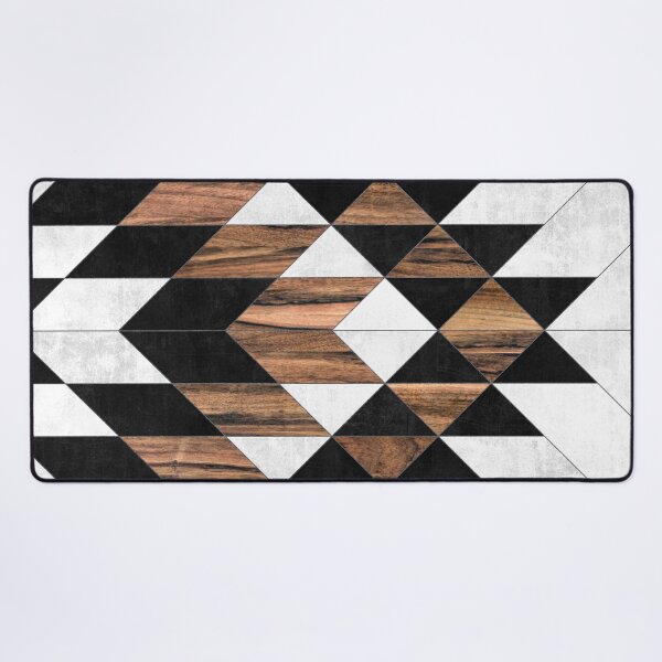Item preview, Urban Tribal Pattern No.9 - Aztec - Concrete and Wood designed and sold by Zoltan Ratko.