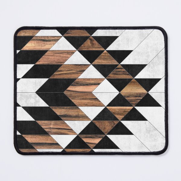 Item preview, Urban Tribal Pattern No.9 - Aztec - Concrete and Wood designed and sold by Zoltan Ratko.