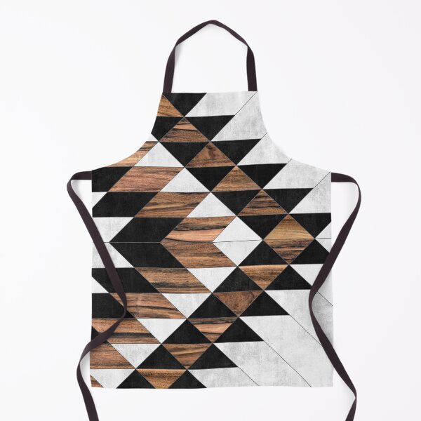 Item preview, Urban Tribal Pattern No.9 - Aztec - Concrete and Wood designed and sold by Zoltan Ratko.