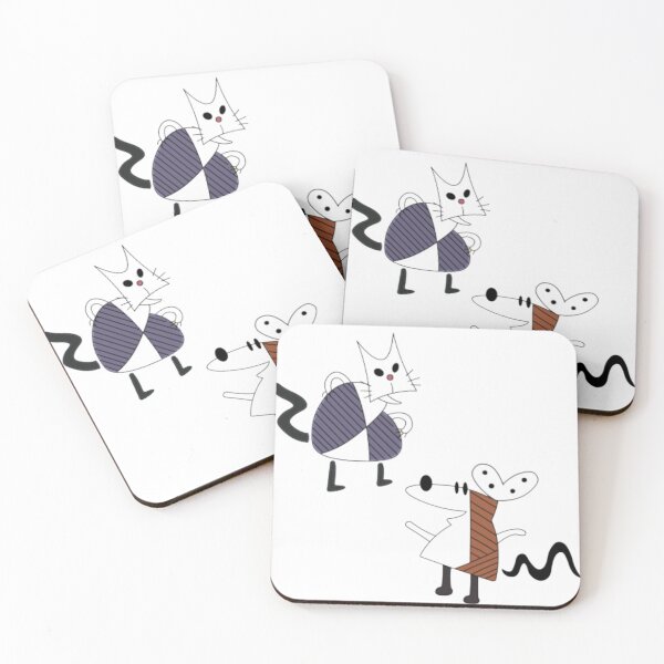 Item preview, Cat Mouse Worker Parasite | Cat and Mouse Lover designed and sold by feelmydesign.