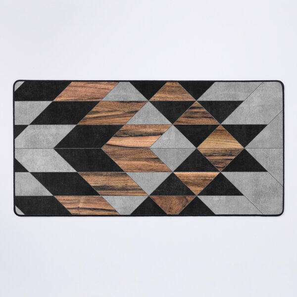 Item preview, Urban Tribal Pattern No.10 - Aztec - Concrete and Wood designed and sold by Zoltan Ratko.