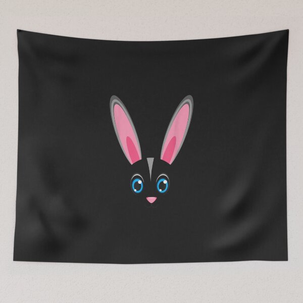 Item preview, CFunny Rabbit Face , Halloween Face Costume designed and sold by debsapi.